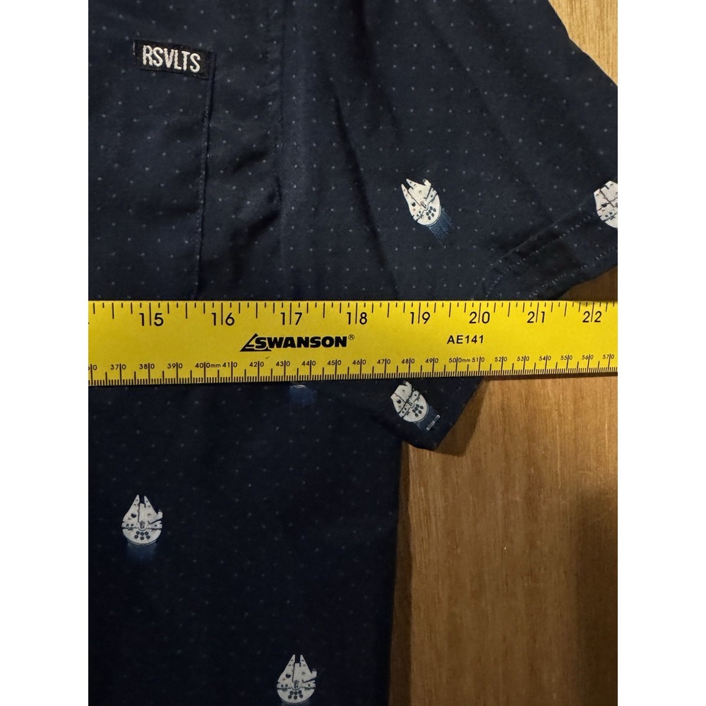 RSVLTS Youth Star Wars "12 Parsecs" Millennium Falcon KUNUFLEX Shirt - XL (Z) - Picture 7 of 7